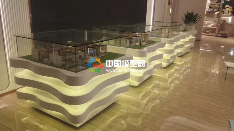 高檔樓盤模型底座，售樓部沙盤展臺(tái)（收藏）