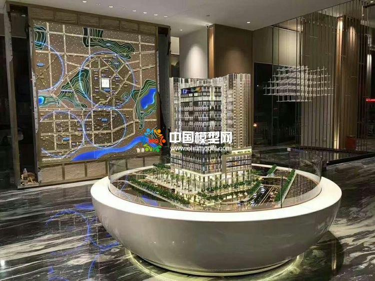 高檔樓盤模型底座，售樓部沙盤展臺(tái)（收藏）
