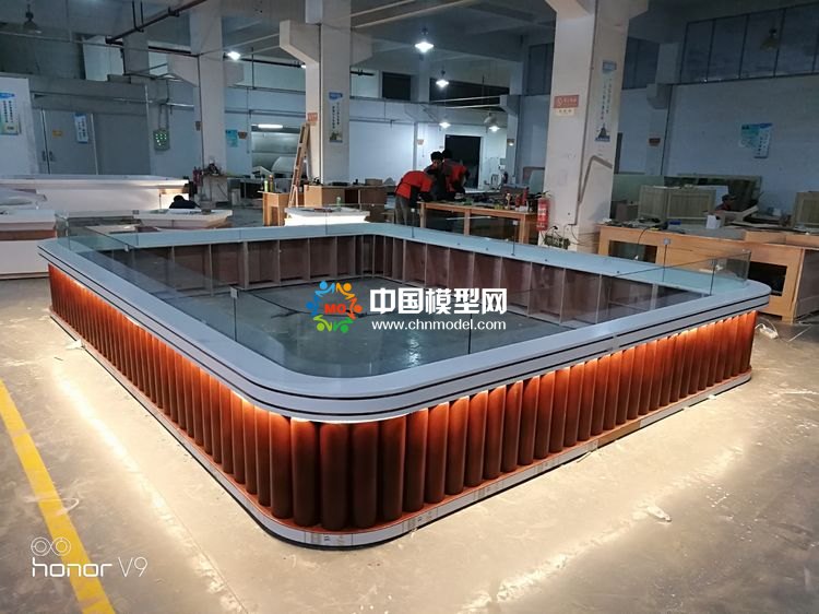 高檔樓盤模型底座，售樓部沙盤展臺(tái)（收藏）