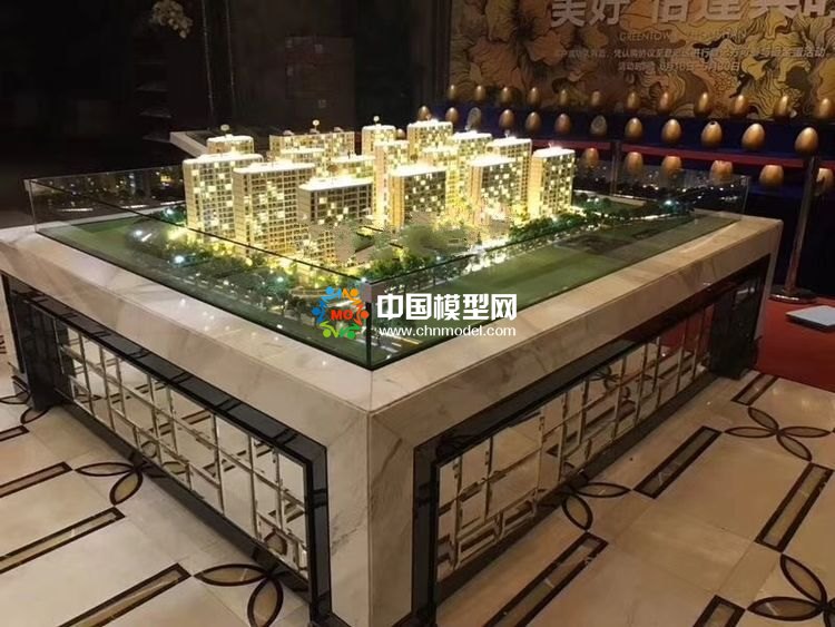 高檔樓盤模型底座，售樓部沙盤展臺(tái)（收藏）