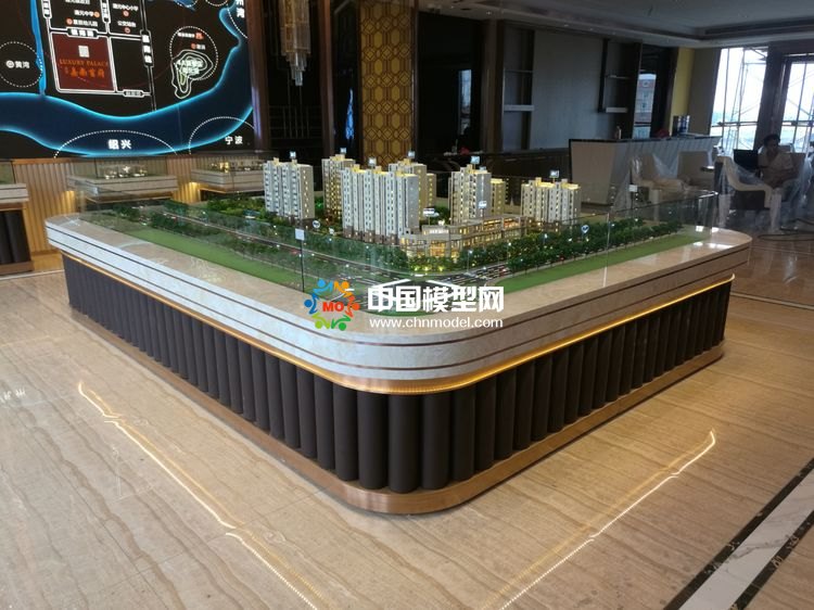 高檔樓盤模型底座，售樓部沙盤展臺(tái)（收藏）