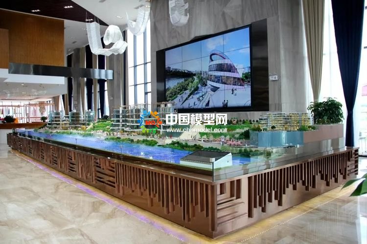 高檔樓盤模型底座，售樓部沙盤展臺(tái)（收藏）