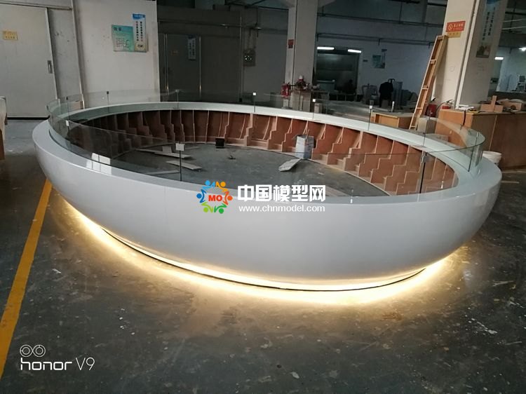 高檔樓盤模型底座，售樓部沙盤展臺(tái)（收藏）