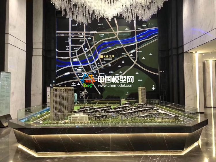 高檔樓盤模型底座，售樓部沙盤展臺(tái)（收藏）