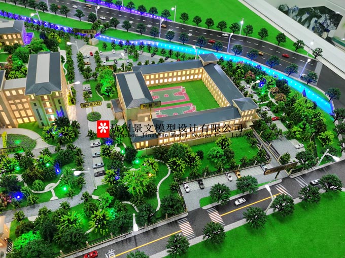 公安局拘留所沙盤模型，看守所沙盤模型