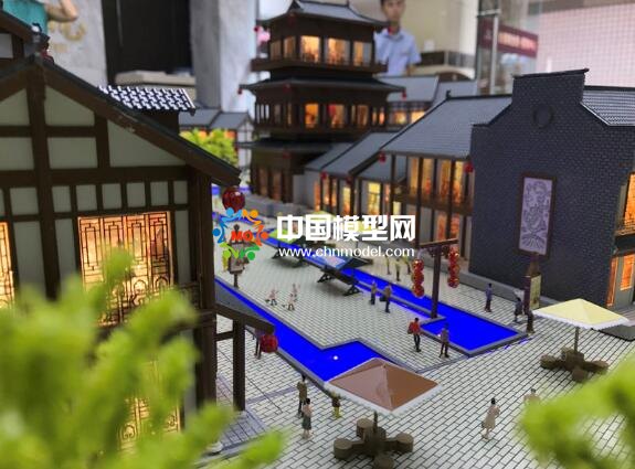 風情古鎮(zhèn)沙盤模型