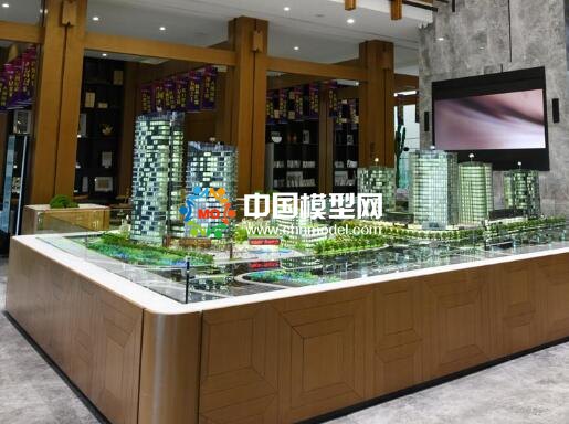 樓盤模型不光制作要精細(xì)，布盤也很重要