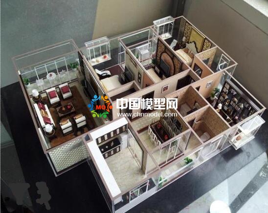 用了5分鐘時間，終于整理出這些戶型模型照片