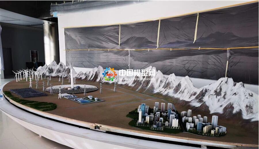 清潔能源沙盤模型，風(fēng)電模型，光伏發(fā)電模型