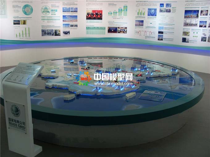 西電東輸線(xiàn)路沙盤(pán)模型