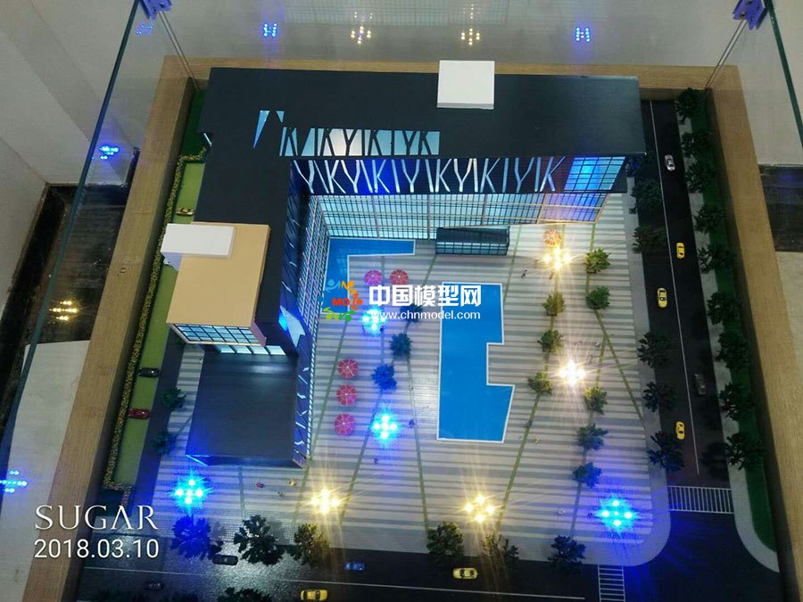 光伏產業(yè)園沙盤模型