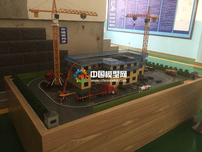 建筑施工場(chǎng)景沙盤(pán)模型