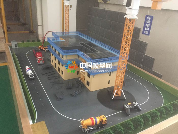 建筑施工場(chǎng)景沙盤(pán)模型