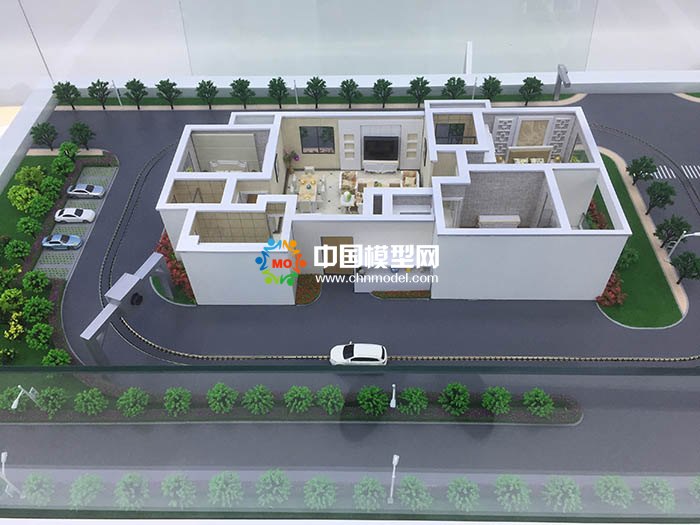 家居防盜措施沙盤模型