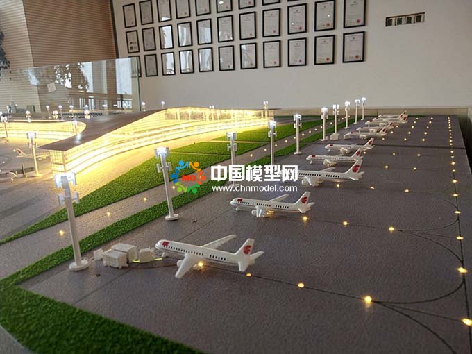 雙流國際機場沙盤模型