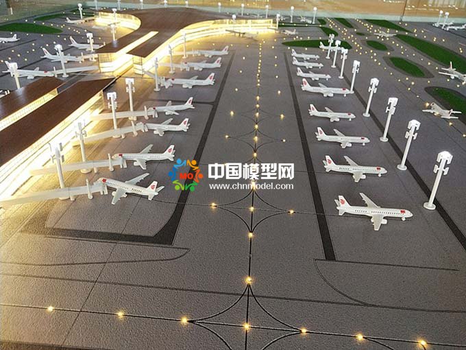 雙流國際機場沙盤模型