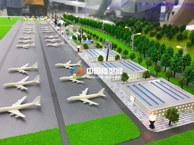 通航基地沙盤模型