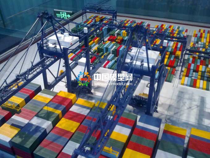 港口集裝箱模型