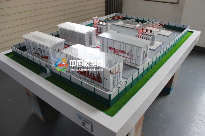模塊化變電站模型，箱式變電站模型
