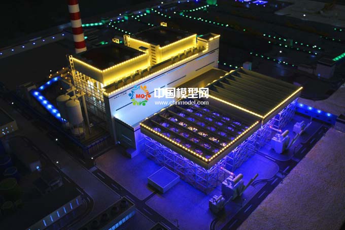 阿塔拉特油頁(yè)巖電站沙盤(pán)模型