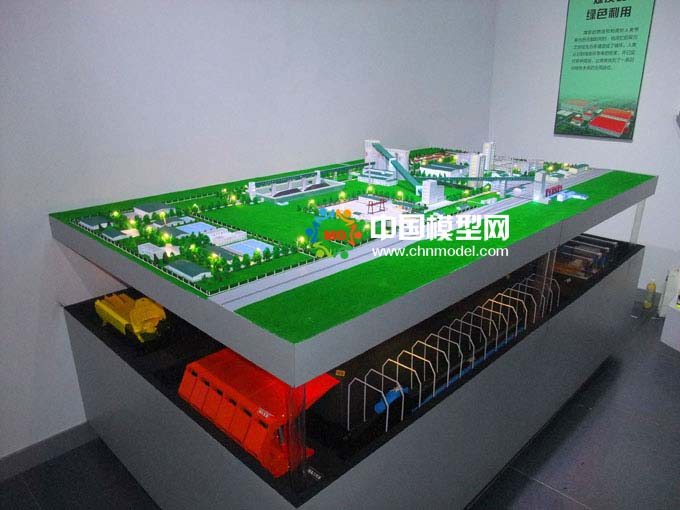 煤礦剖面模型