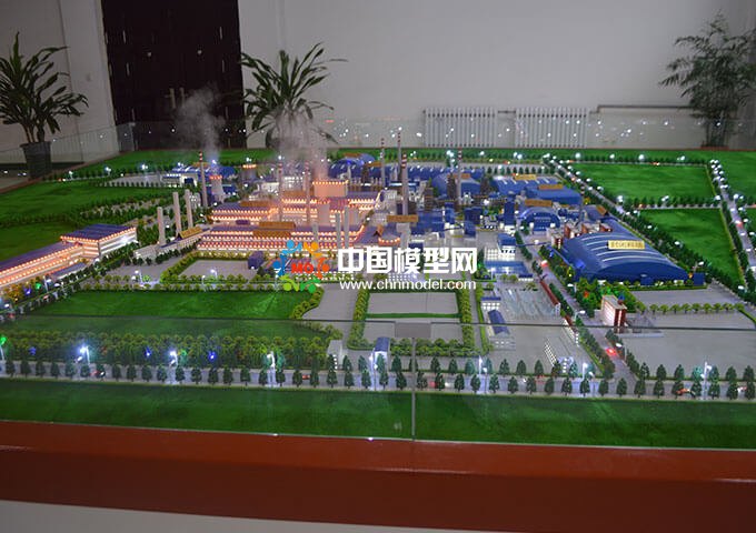 國內(nèi)部分鋼鐵廠沙盤模型