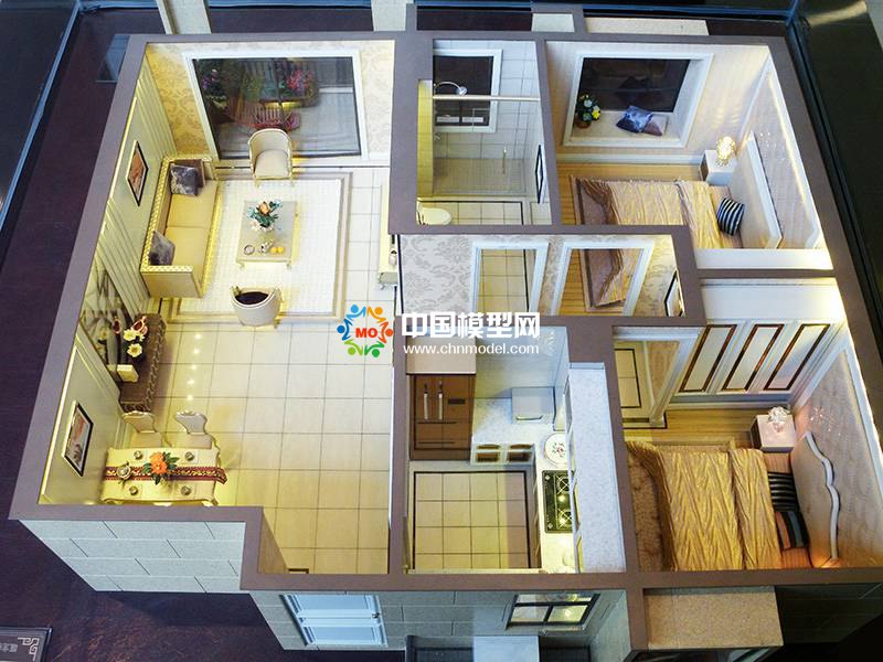 樓盤戶型模型，售樓部戶型沙盤