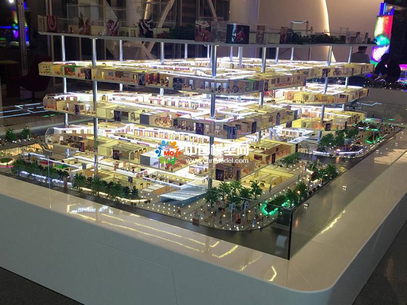 商業(yè)多層升降沙盤(pán)模型