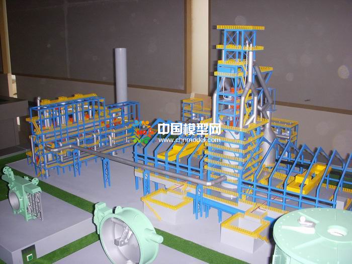 高爐生產工藝展示沙盤模型