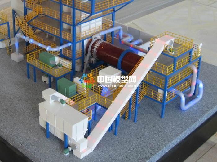 干式垃圾焚燒處理沙盤(pán)模型