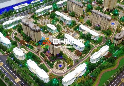 售樓部沙盤對仿真度要求較高，氛圍營造也很重要