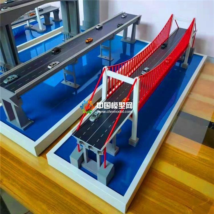 公路橋模型，鋼結(jié)構(gòu)橋模型，斜拉吊橋模型