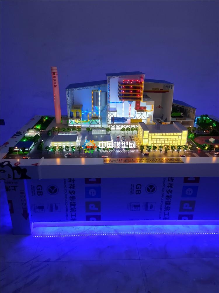 生活垃圾處理沙盤模型