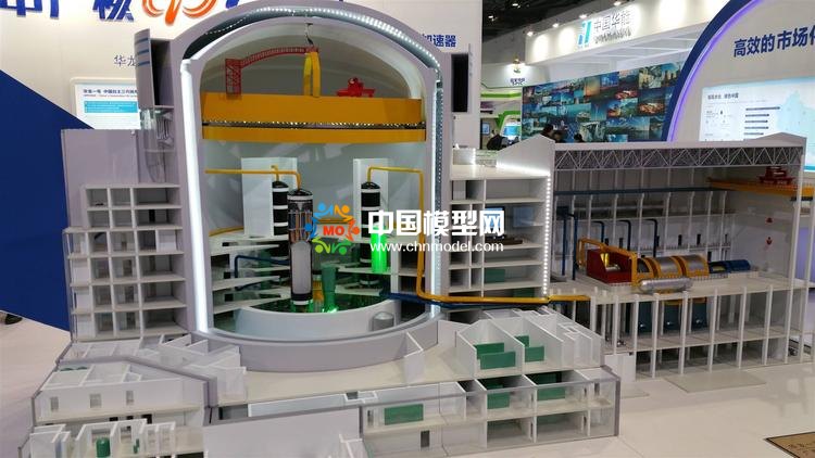 核電物理研究沙盤模型，核電站結(jié)構(gòu)模型