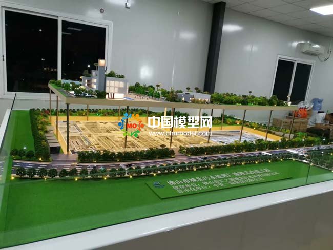 佛山市城北污水處理廠沙盤模型