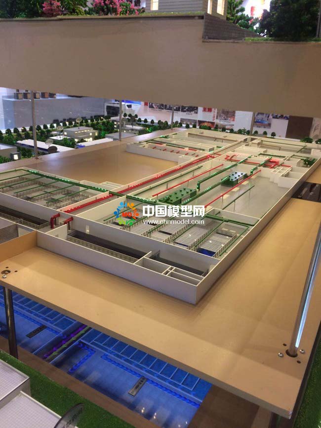 新疆污水處理廠沙盤模型