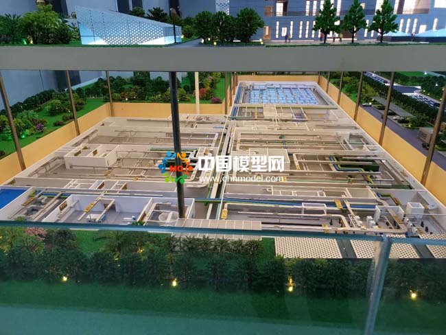 佛山市城北污水處理廠沙盤模型