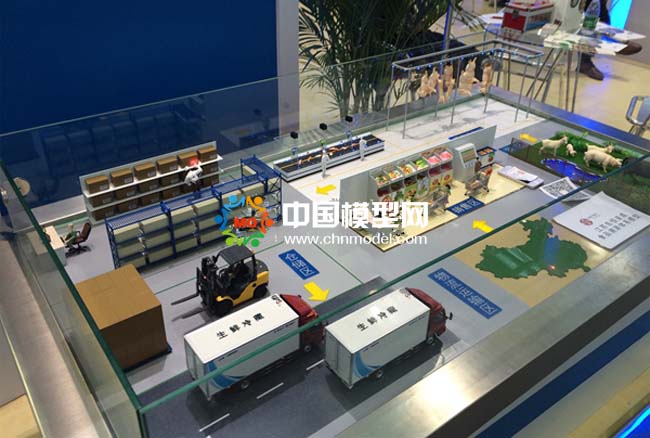 冷鏈物流沙盤(pán)模型