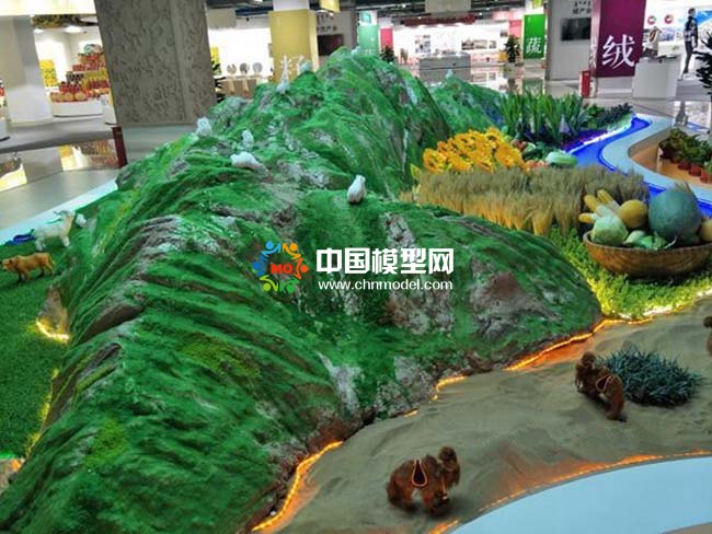 生態(tài)農(nóng)業(yè)沙盤模型