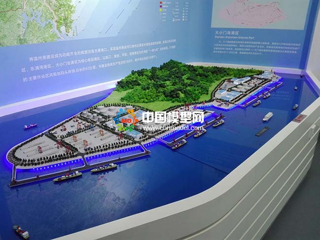 溫州港沙盤模型