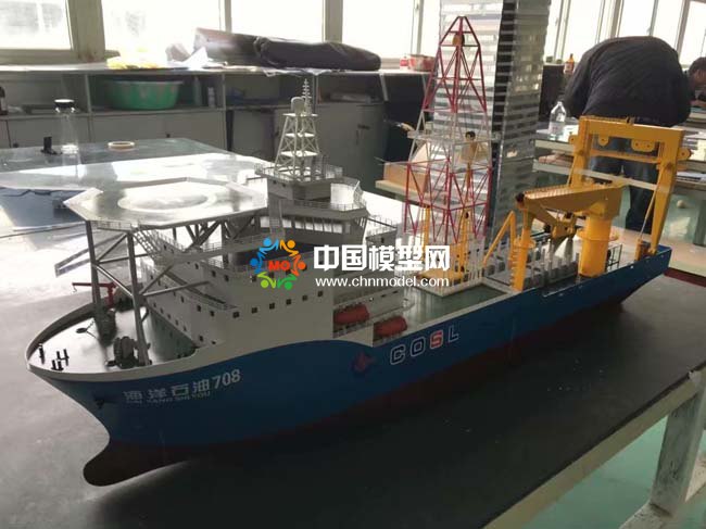 深?？辈齑Ｐ?，海洋石油708模型
