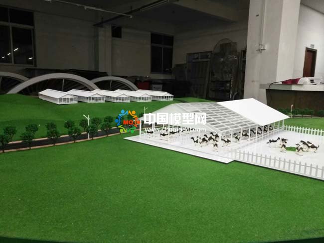 奶牛場(chǎng)沙盤(pán)模型