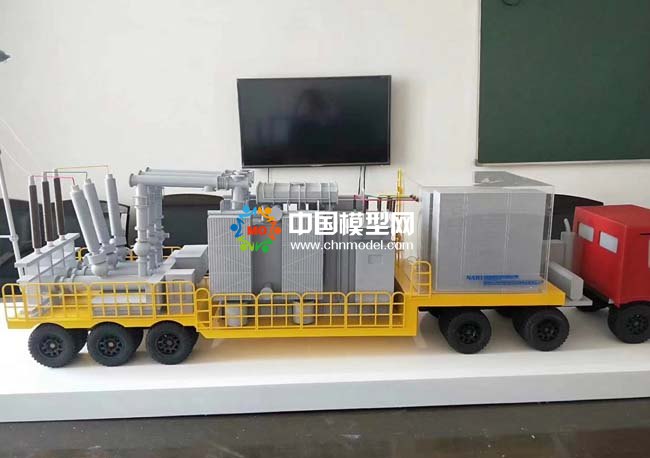 車(chē)載移動(dòng)變電站模型