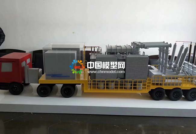 車(chē)載移動(dòng)變電站模型