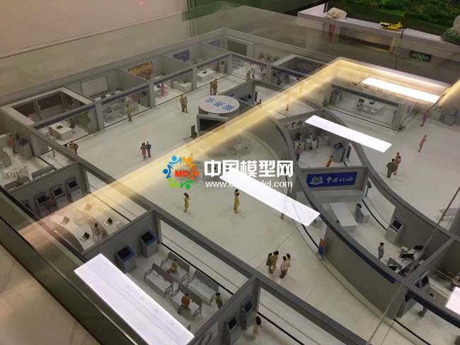 市民中心沙盤模型