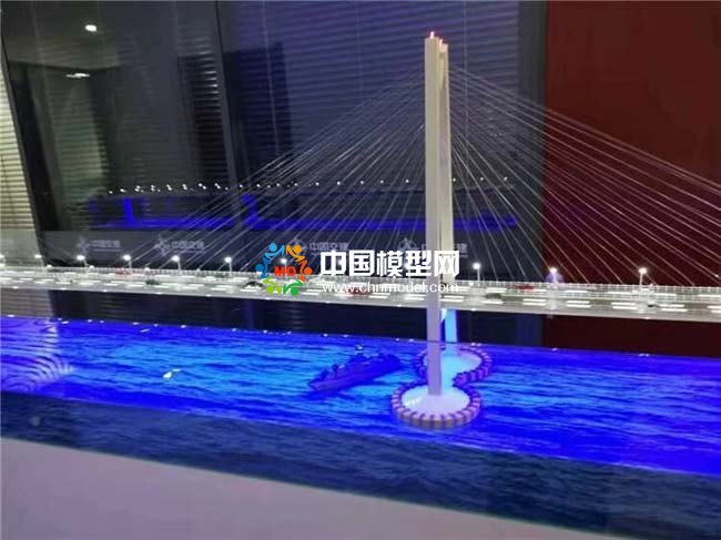 中國交建展廳港珠澳大橋沙盤模型