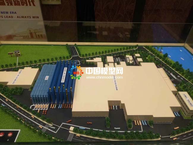 寶潔廠區(qū)沙盤模型