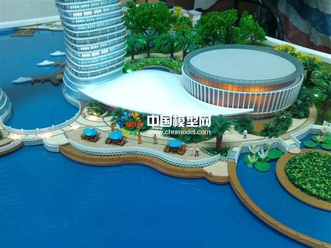 湖州喜來登溫泉度假酒店沙盤模型