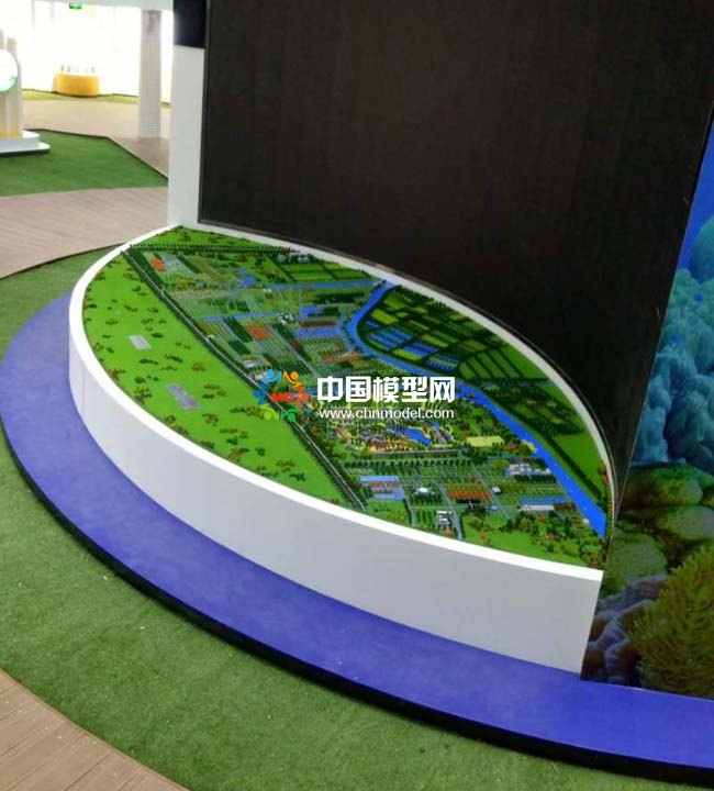 金灣臺(tái)灣農(nóng)民創(chuàng)業(yè)園沙盤模型