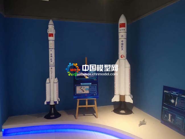 中國航天空間站核心艙模型，衛(wèi)星火箭模型